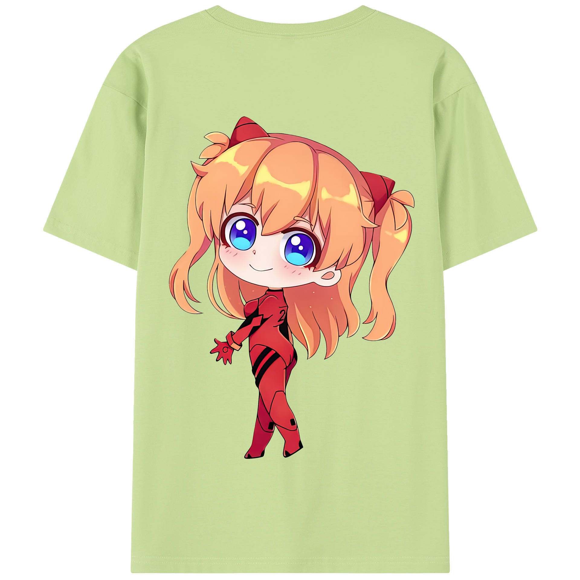 （画像用） EVA 新世紀エヴァンゲリオン 綿100％半袖Tシャツ（背面プリント）